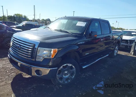 2012 Ford F-150 Xlt from USA, damaged, VIN 1FTFW1ET7CKE26195